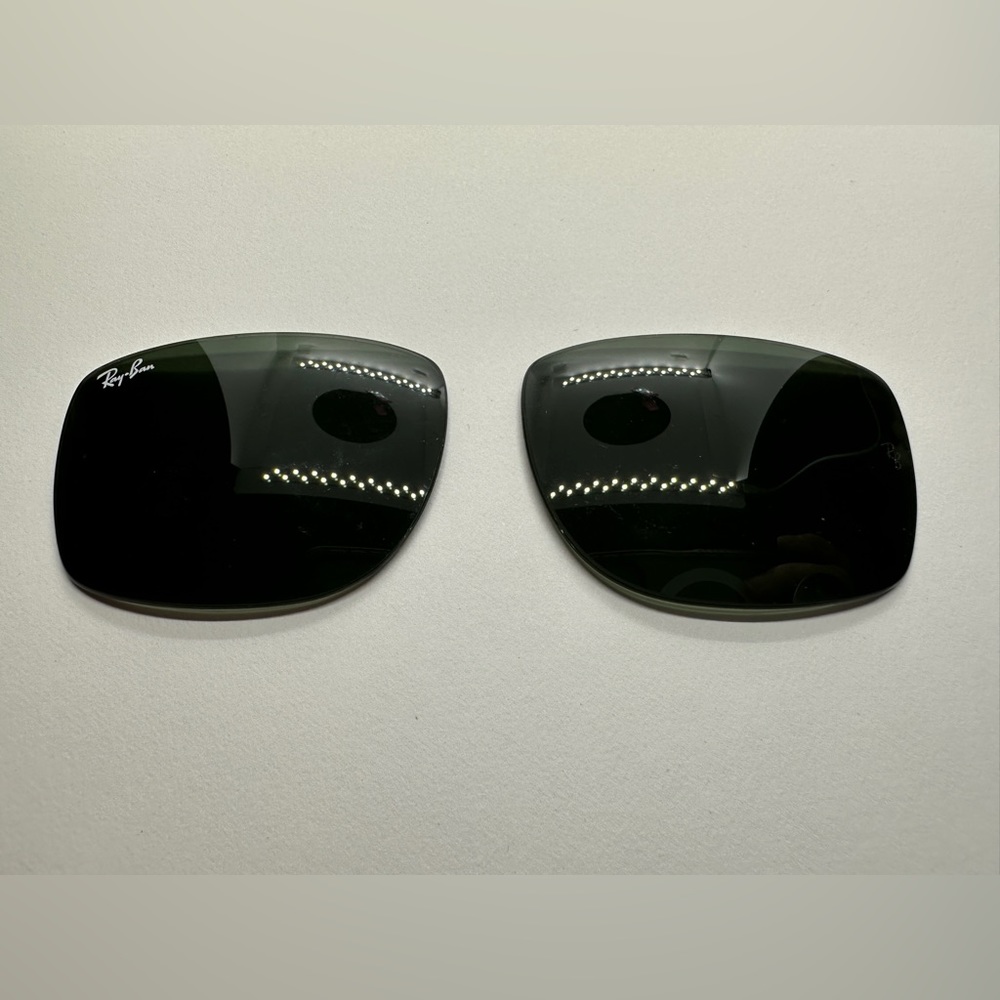 NWOT. Authentic Ray-Ban Clubmaster replacement lenses.